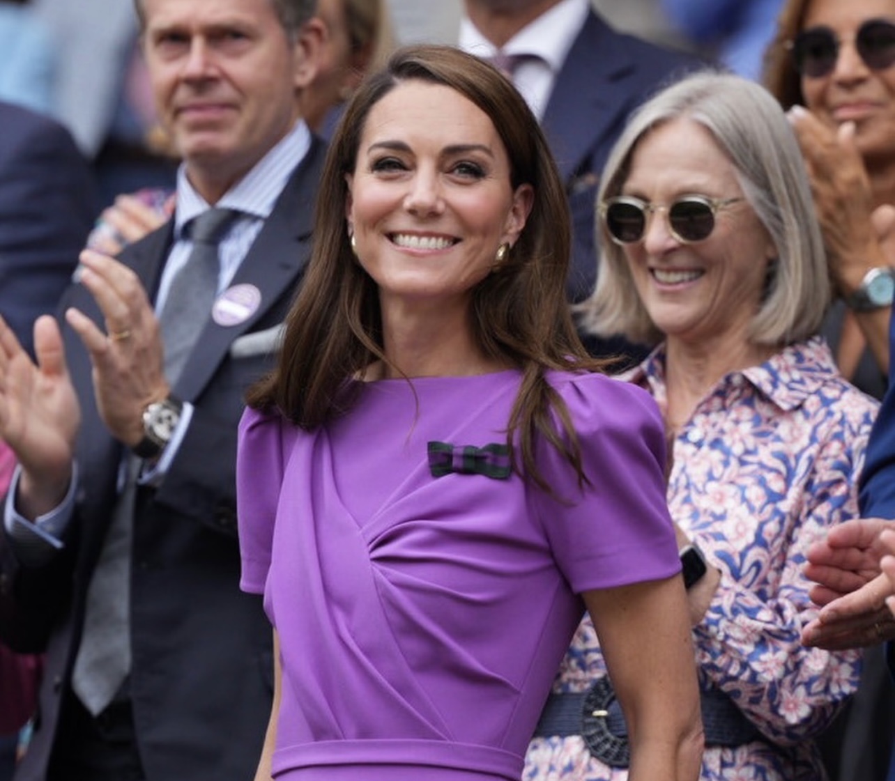 Pse Kate Middleton zgjodhi të vishte ngjyrë vjollce në paraqitjen e saj të fundit